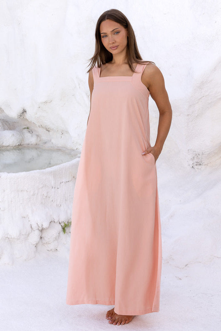 Everley Maxi Dress - Clay