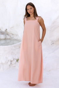 Everley Maxi Dress - Clay
