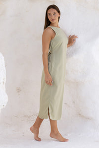 Reyna Dress - Moss