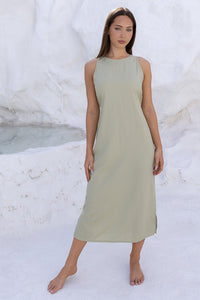 Reyna Dress - Moss