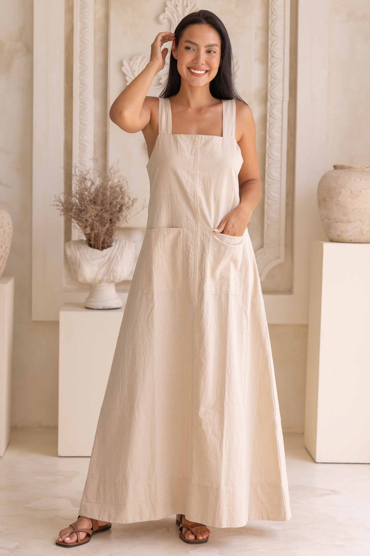 Kelsey Dress - Natural