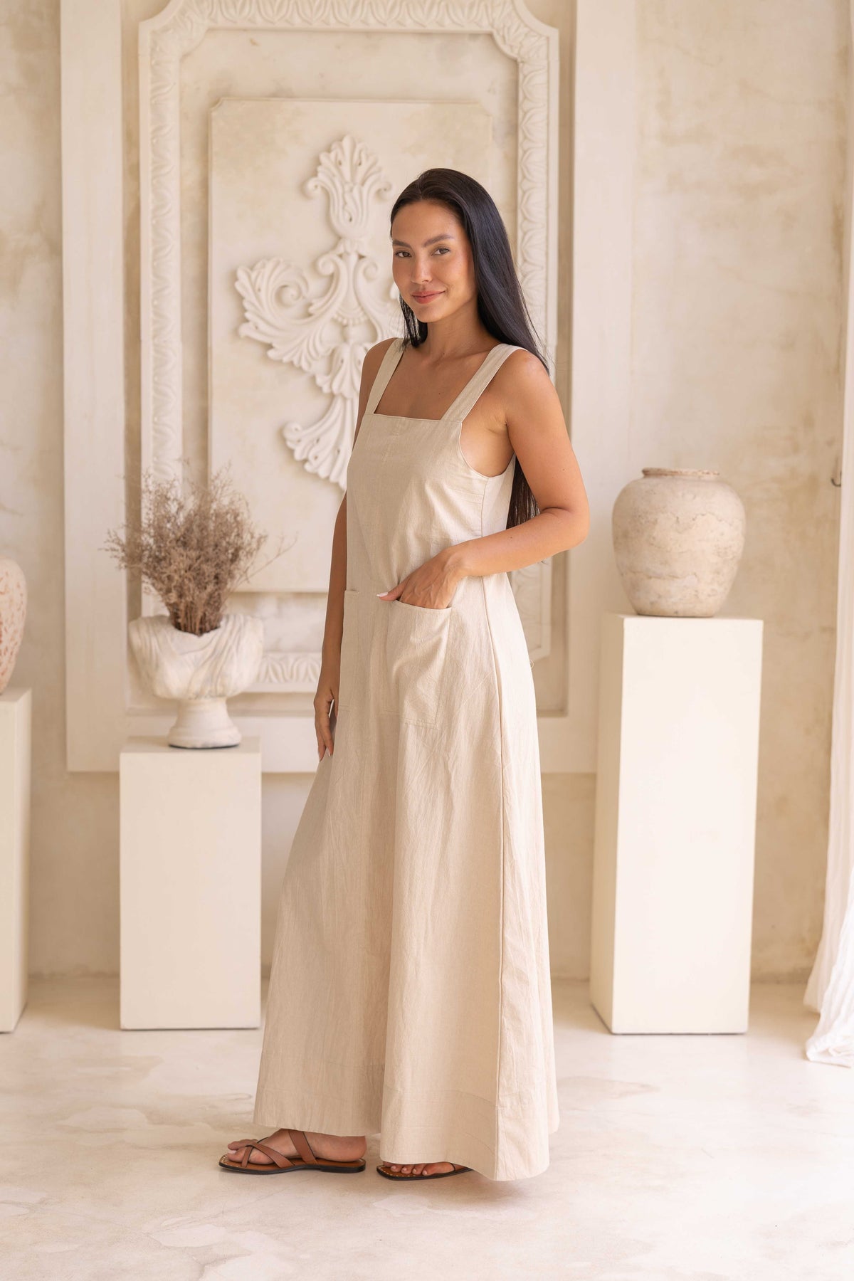 Kelsey Dress - Natural