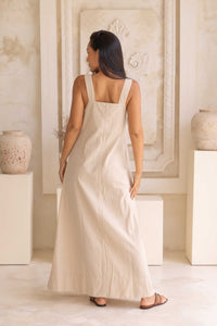 Kelsey Dress - Natural