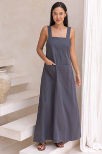Kelsey Dress - Charcoal