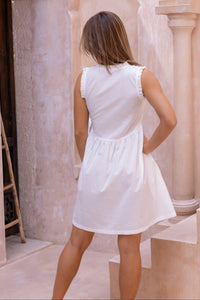 Danielle Mini Dress - White