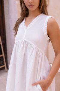 Danielle Mini Dress - White