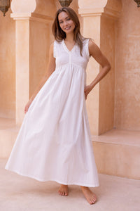 Danielle Maxi Dress - White