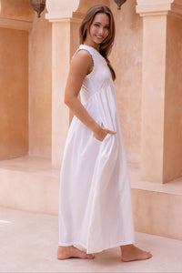 Danielle Maxi Dress - White