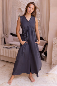 Danielle Maxi Dress - Charcoal