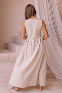 Danielle Maxi Dress - Natural