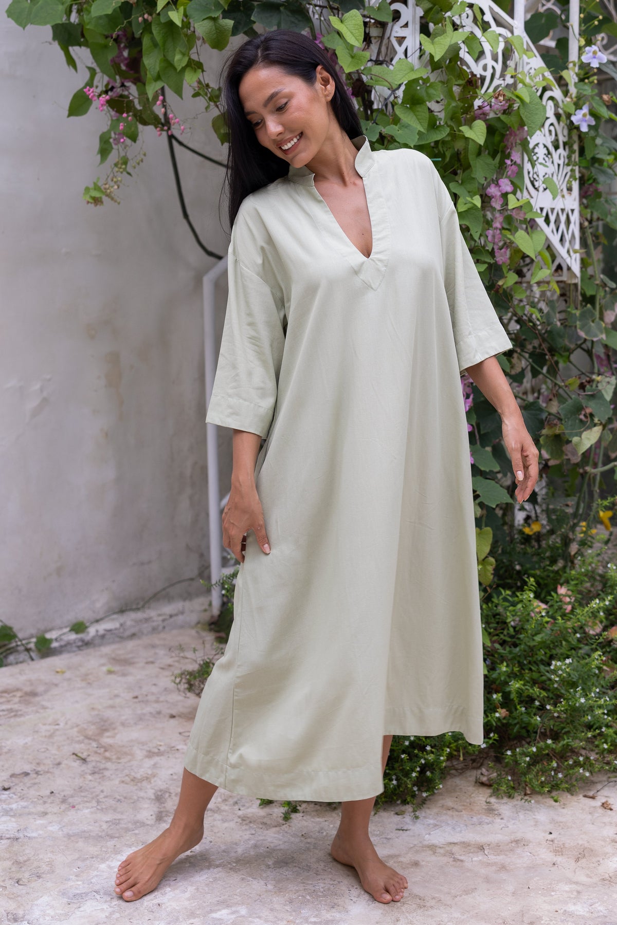 Chasey Dress - Moss