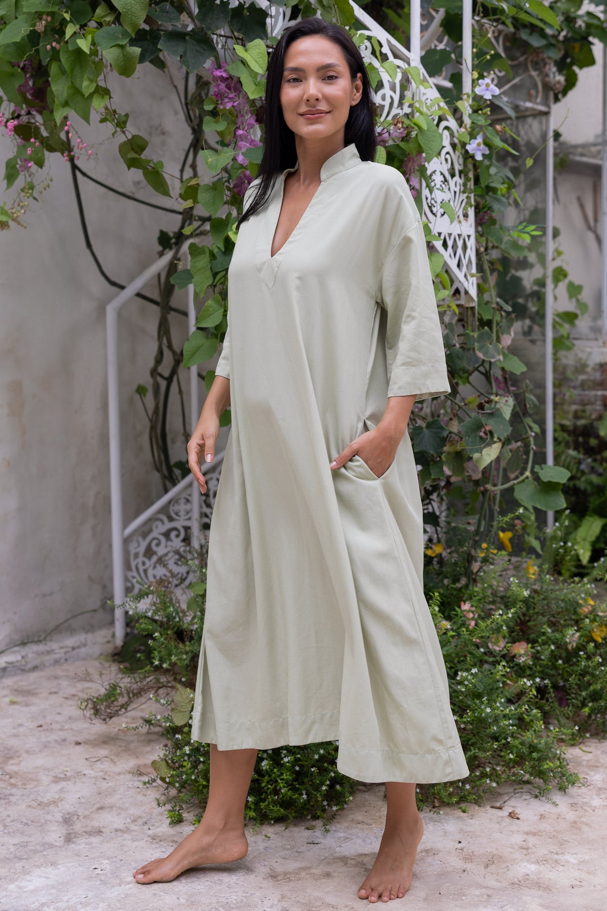 Chasey Dress - Moss