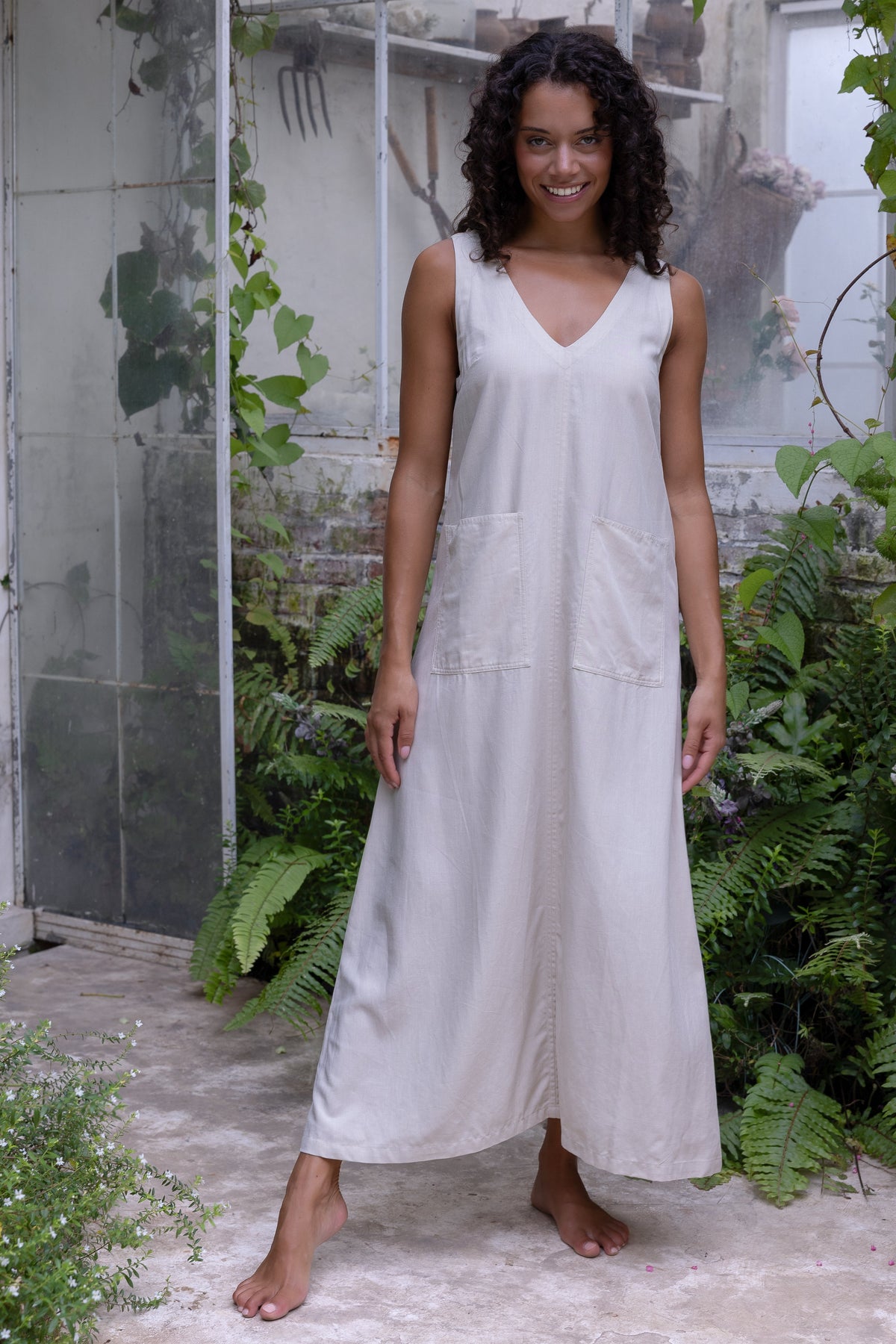 Leo Dress - Camel