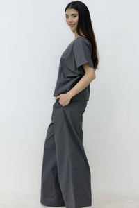 Carly Tee - Charcoal