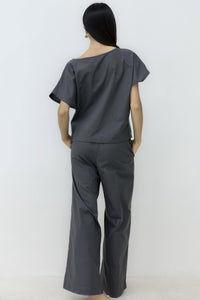 Carly Tee - Charcoal