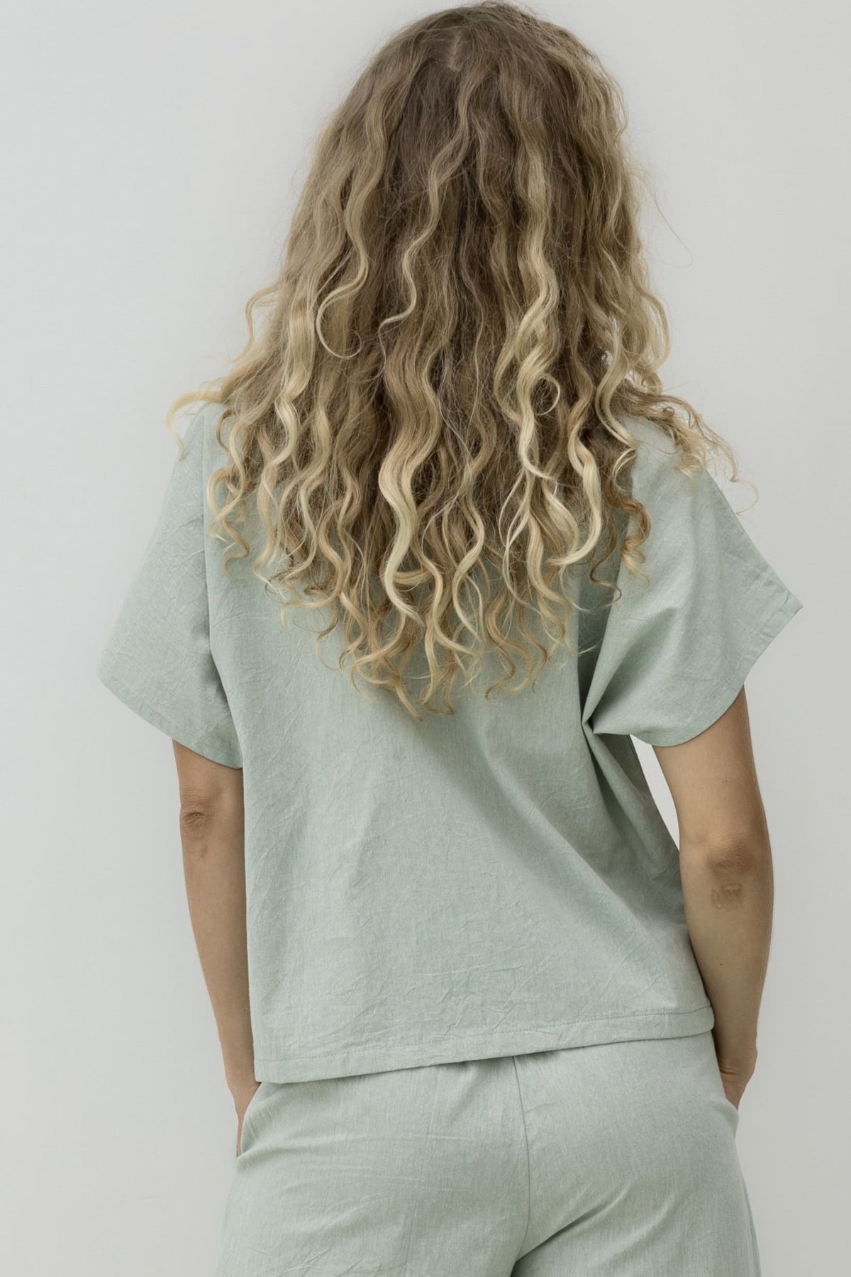 Carly Tee - Pistachio