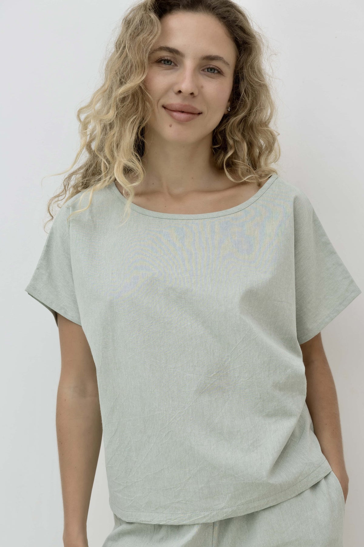 Carly Tee - Pistachio