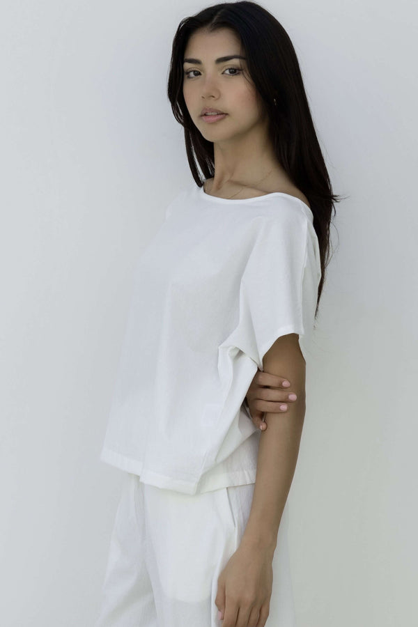 Carly Tee - White