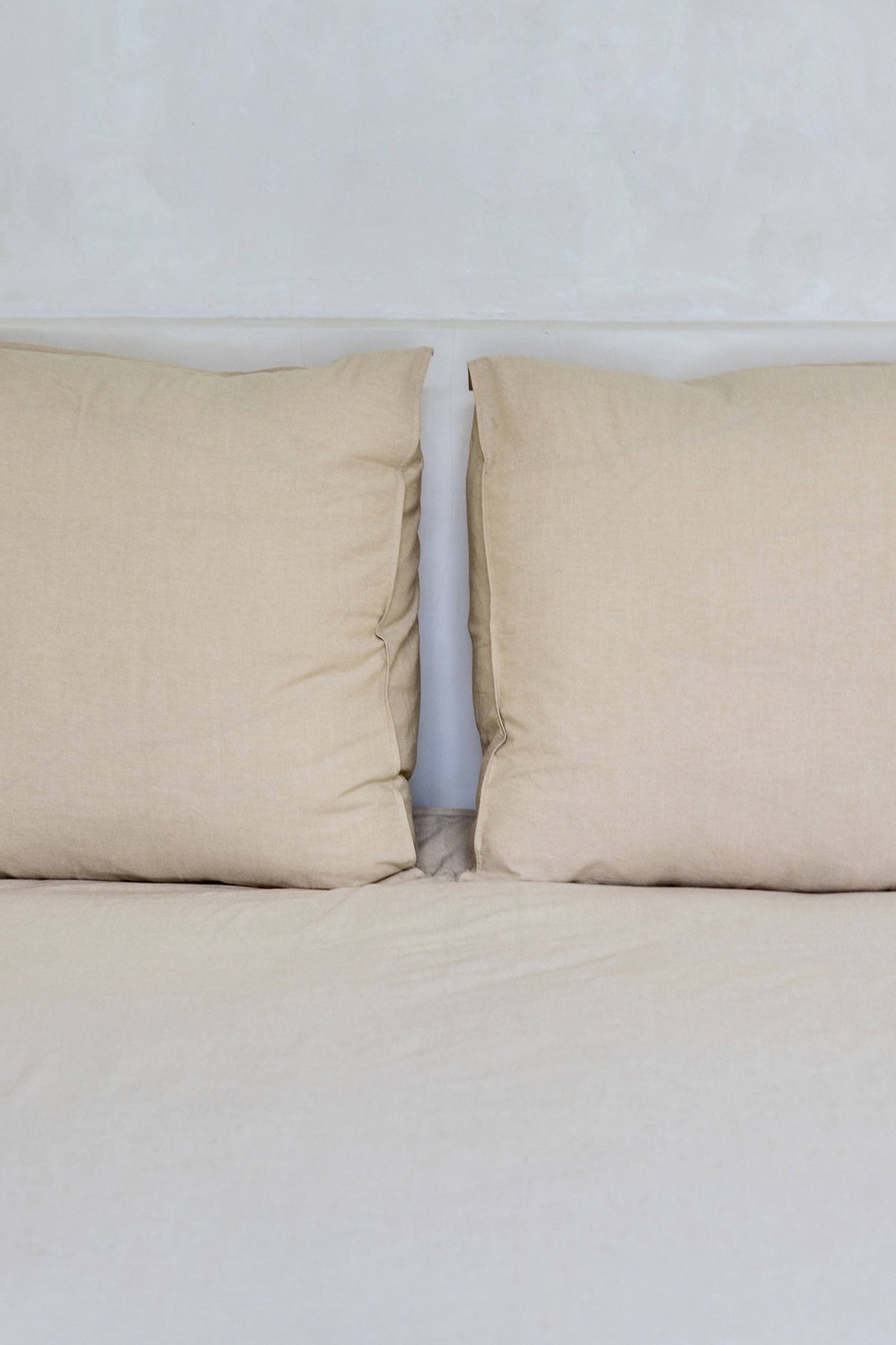 European Pillowcase Pair - Natural