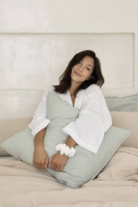 European Pillowcase Pair - Pistachio