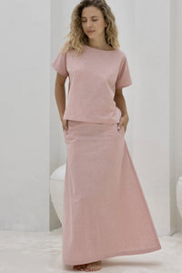 Freya Skirt - Blush