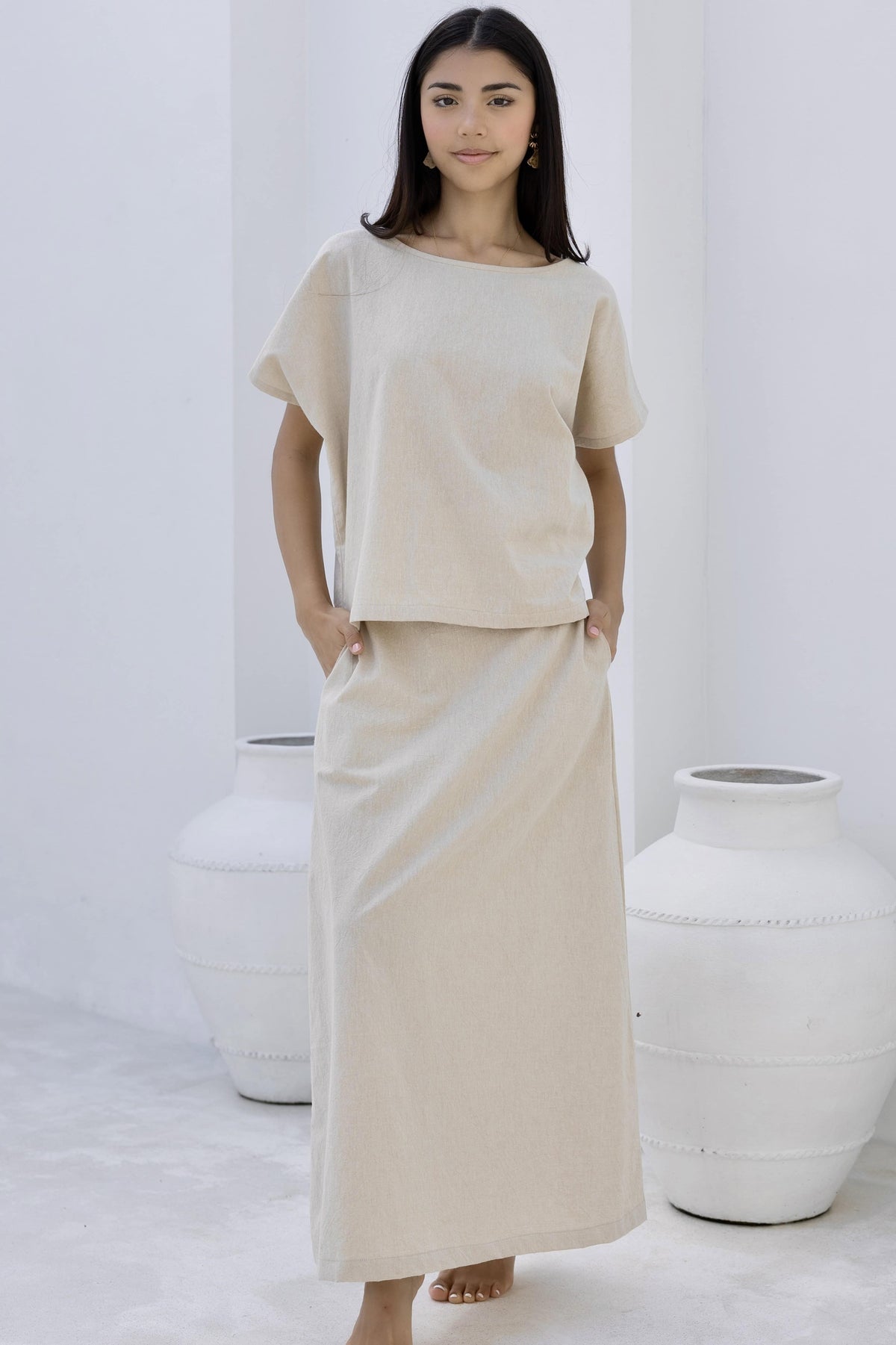 Freya Skirt - Natural