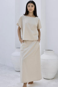 Freya Skirt - Natural