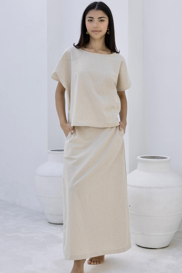 Freya Skirt - Natural