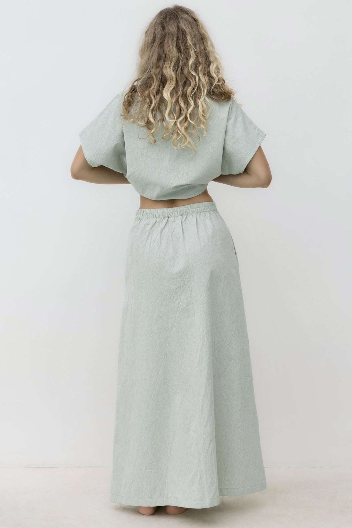 Freya Skirt - Pistachio