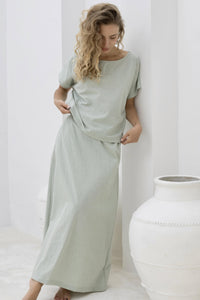 Freya Skirt - Pistachio