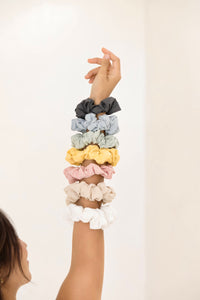 Oversized Scrunchie - Natural