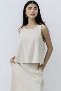 Josie Crop - Natural