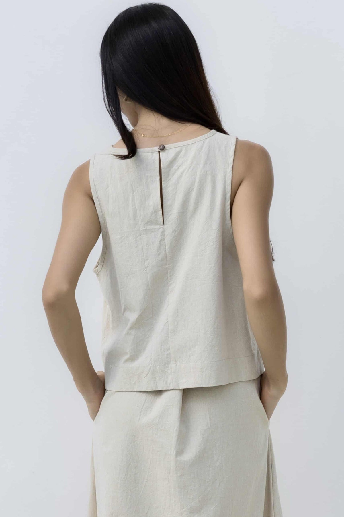 Josie Crop - Natural