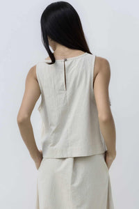 Josie Crop - Natural