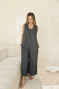 Kiahna Jumpsuit - Charcoal