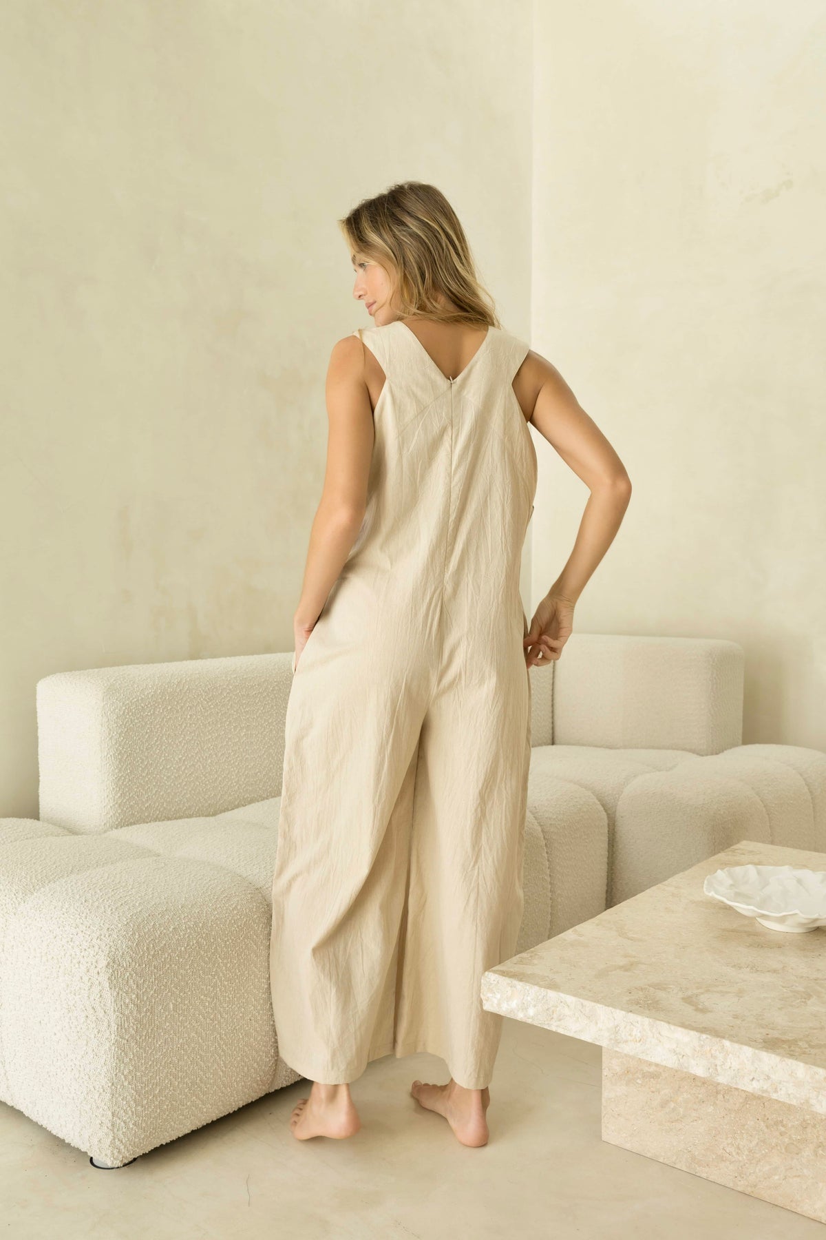 Kiahna Jumpsuit - Natural
