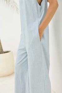 Kiahna Jumpsuit - Vintage Blue