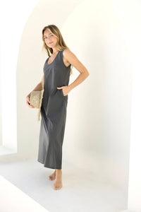 Madi Dress - Charcoal
