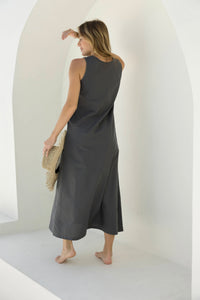 Madi Dress - Charcoal