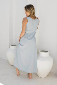 Madi Dress - Vintage Blue