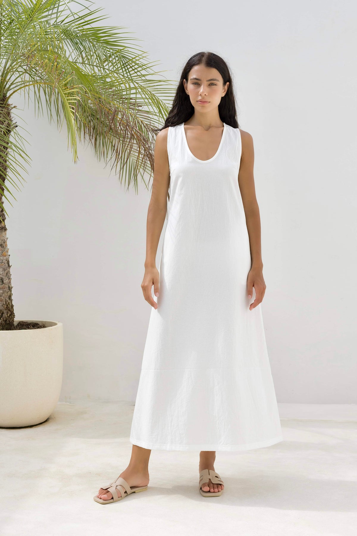Madi Dress - White