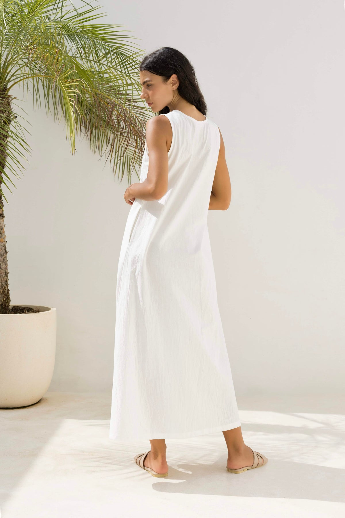 Madi Dress - White