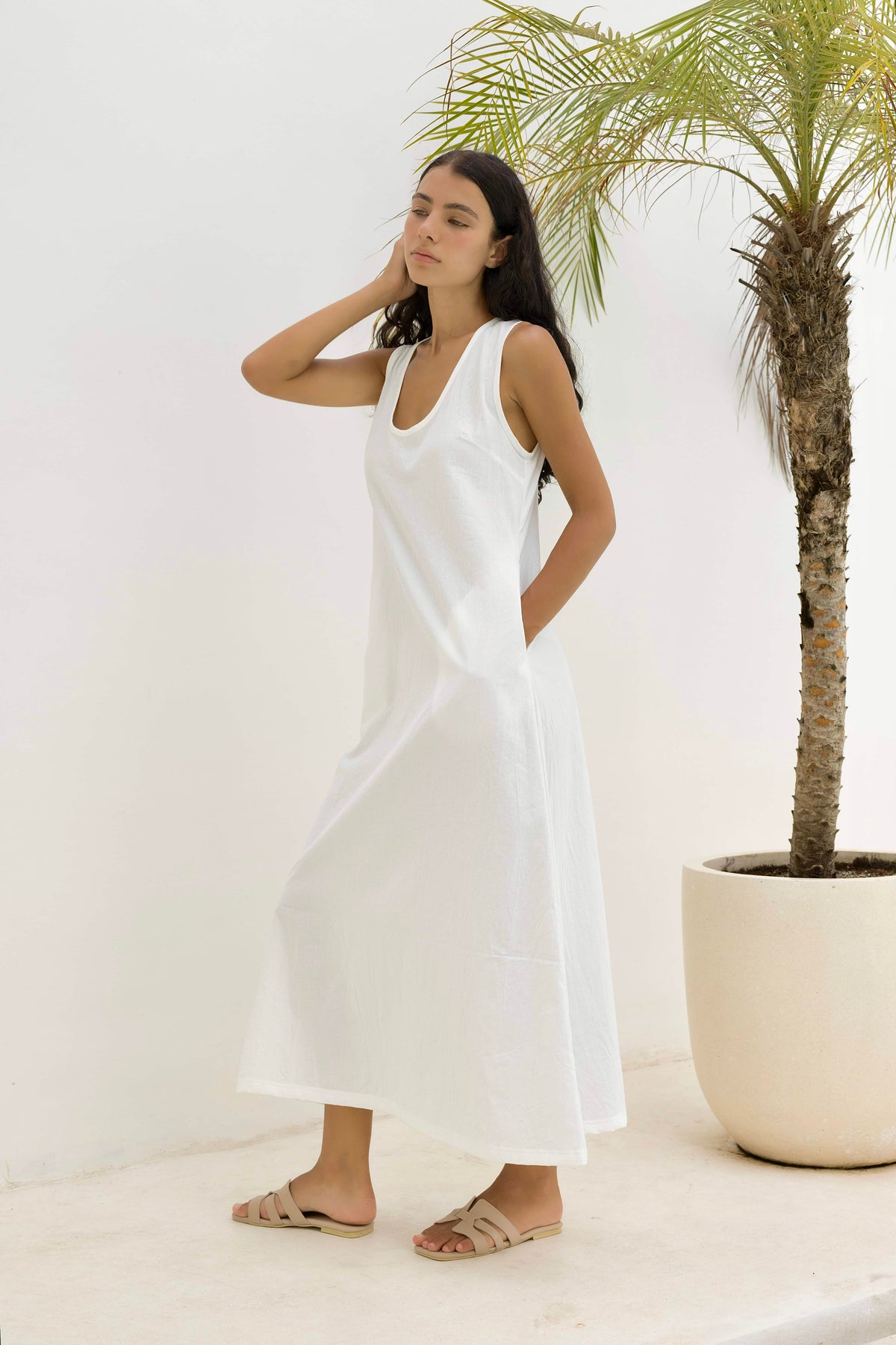 Madi Dress - White