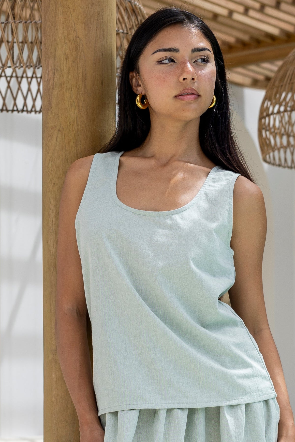 Molly Top - Pistachio