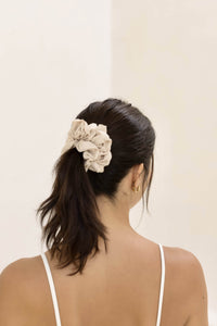Oversized Scrunchie - Natural