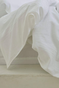 Quilt Cover Set - White