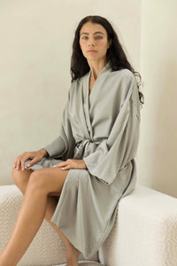 Mia Robe - Sage