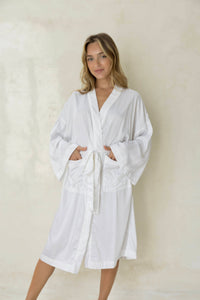 Mia Robe - White