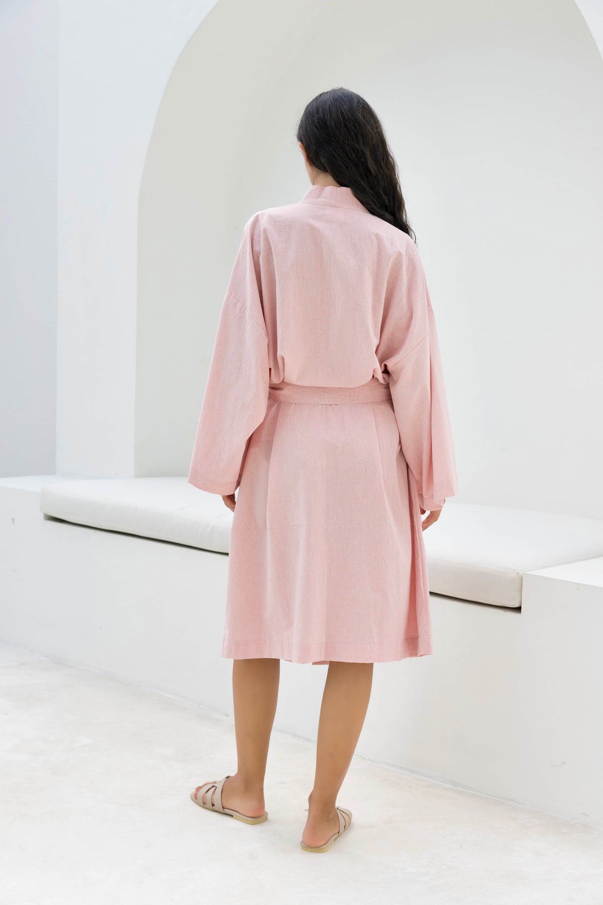 Savannah Robe - Blush