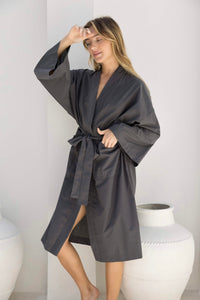 Savannah Robe - Charcoal